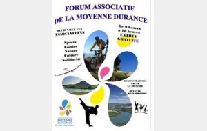 Dimanche 9 forum des associations