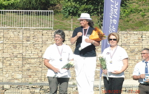 Françoise Championne de France FITA et CAMPAGNE