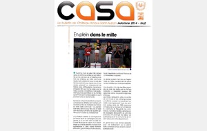 Article sur bulletin CASA