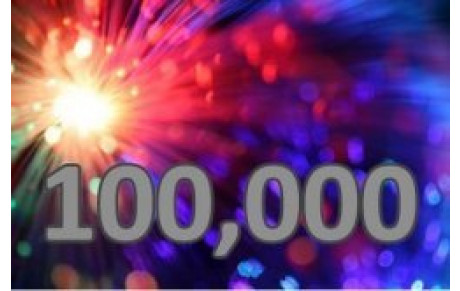 100000 connections BRAVO les internautes