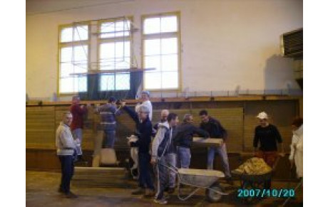 REFECTION DES 2 MURS DE TIR