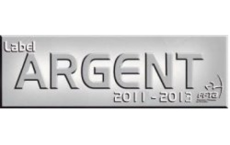 Label d'ARGENT POUR LE CLUB.