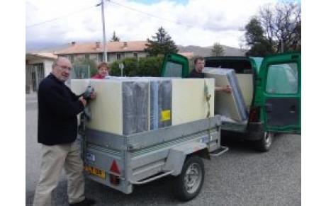Les FAWOFIELD  sont arrivées.