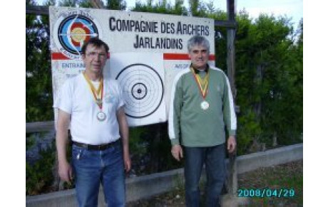 Voila nos médaillés MARC et THIERRY