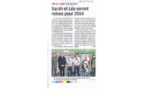 Article de presse tir du ROY &quot;la Provence&quot;