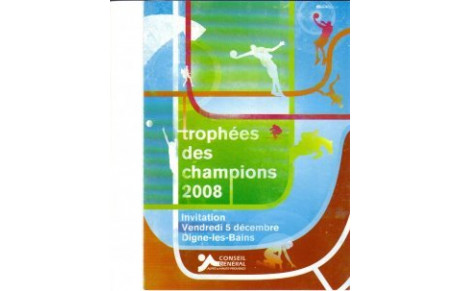 Trophées des champions Conseil Général 04