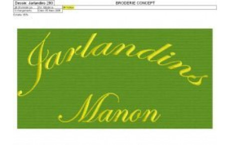 Broderie des gilets campagne